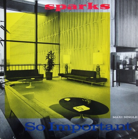 Sparks - So Important (12", Maxi)