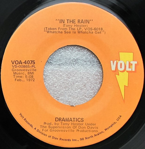 Dramatics* - In The Rain / (Gimme Some) Good Soul Music (7", PL )