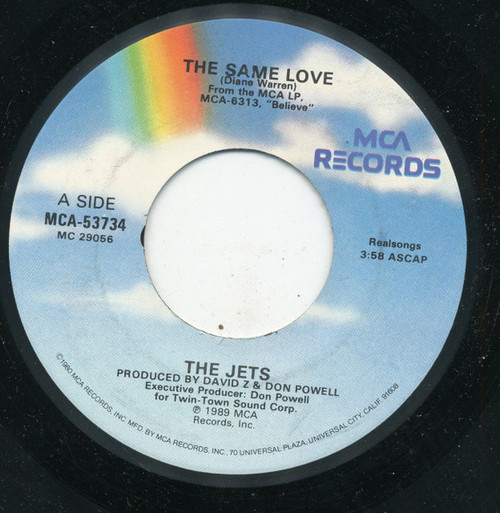 The Jets - The Same Love (7")