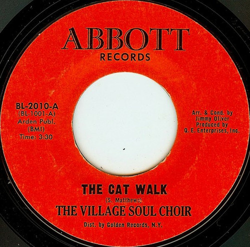 The Village Soul Choir - The Cat Walk (7", Single, Styrene, Bes)