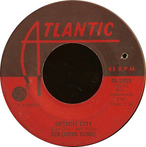 Solomon Burke - Detroit City (7", Single, Pla)