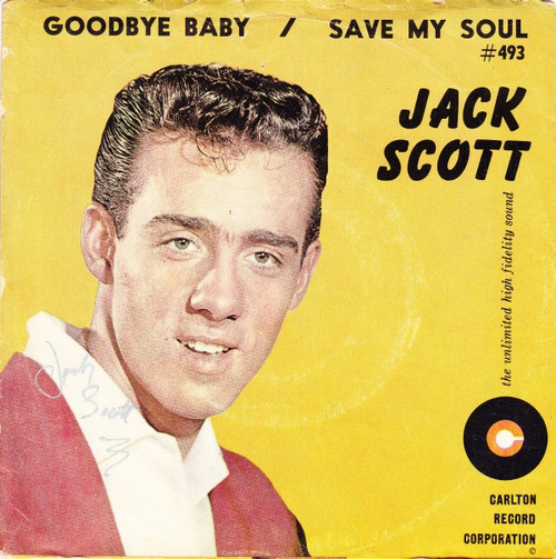 Jack Scott - Goodbye Baby (7", Single, Ind)