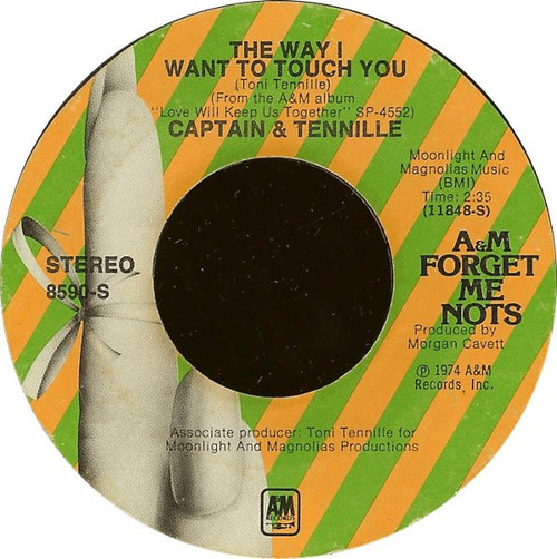 Captain & Tennille* - The Way I Want To Touch You / Love Will Keep Us Together (7", Single)