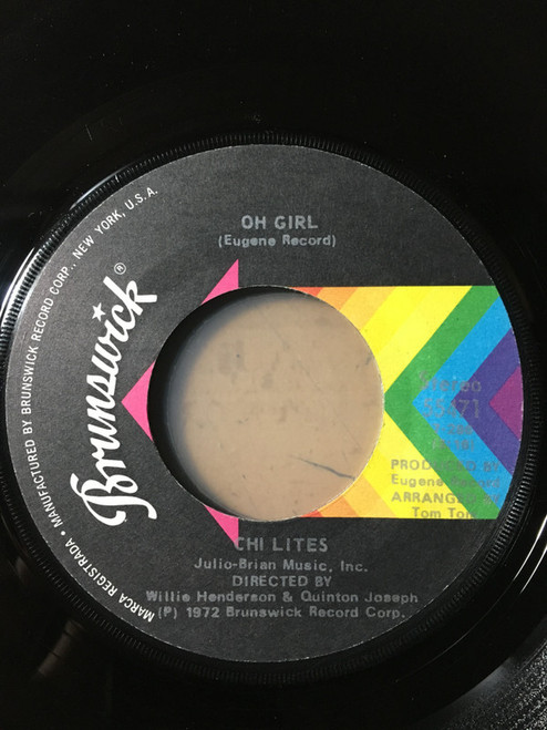 The Chi-Lites - Oh Girl / Being In Love (7", Single, Jac)