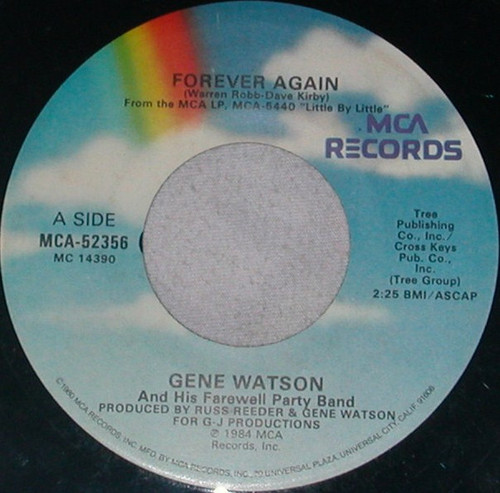 Gene Watson - Forever Again (7", Single)