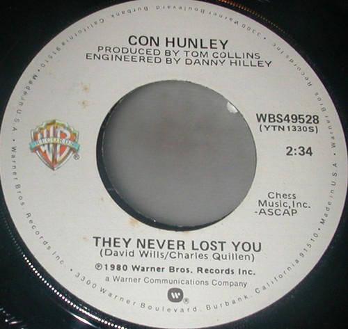 Con Hunley - They Never Lost You (7", Single)