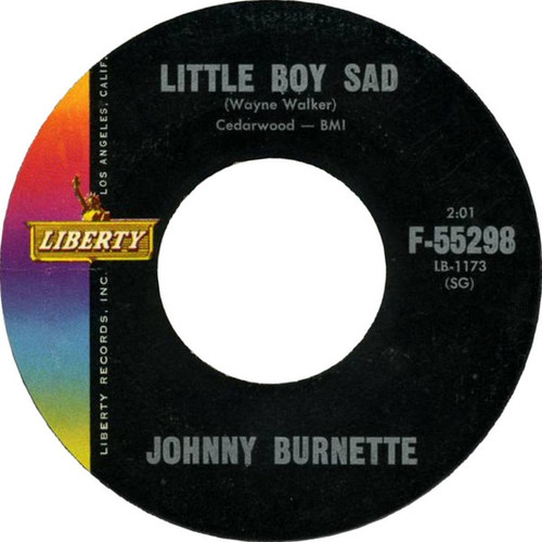 Johnny Burnette - Little Boy Sad / (I Go) Down To The River (7", Single, Styrene, Mon)