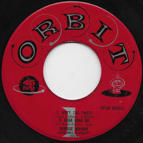 George Wright And His Varsity Five - Ain't She Sweet (7", EP)