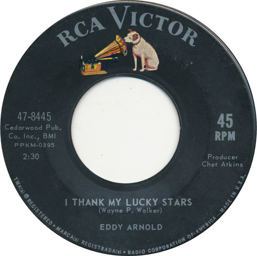 Eddy Arnold - I Thank My Lucky Stars (7", Single)