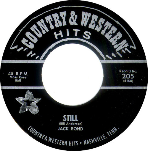 Jack Bond (3) - Still / Four Walls (7")