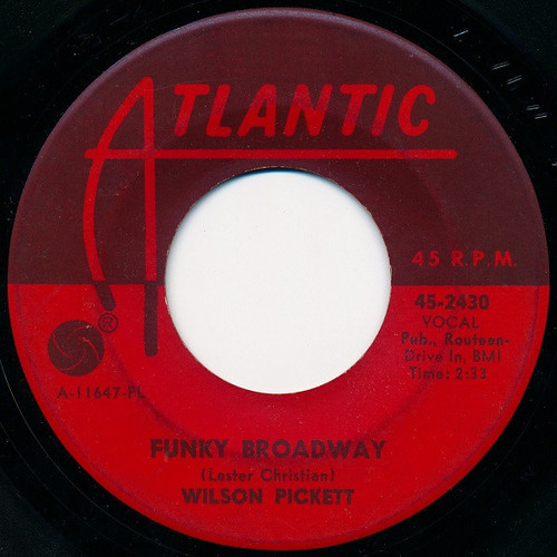 Wilson Pickett - Funky Broadway / I'm Sorry About That (7", Single, PL )