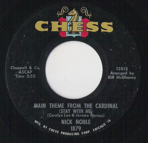 Nick Noble - Main Theme From The Cardinal (Stay With Me) (7", Single)