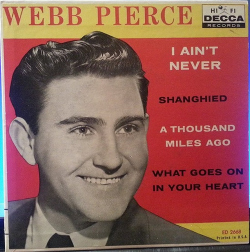 Webb Pierce - Webb Pierce (7", EP)