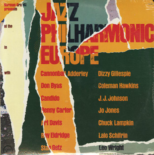 Various - Jazz At The Philharmonic In Europe (2xLP, Comp)