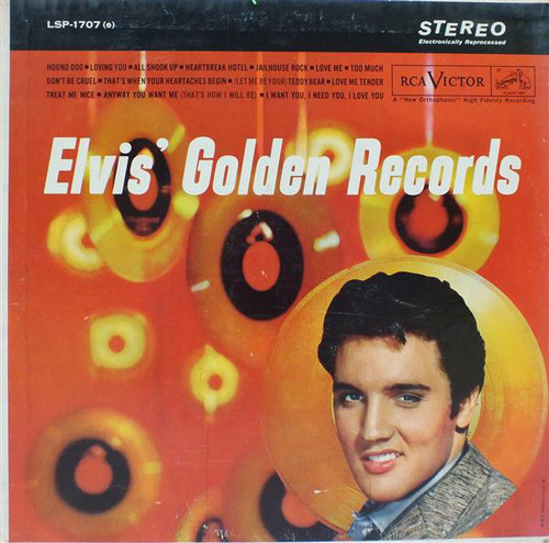 Elvis Presley - Elvis' Golden Records (LP, Comp)