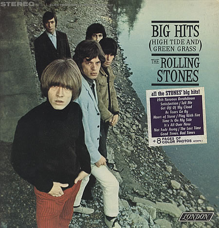 The Rolling Stones - Big Hits (High Tide And Green Grass) (LP, Comp)