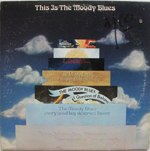 The Moody Blues - This Is The Moody Blues (2xLP, Comp, W -)