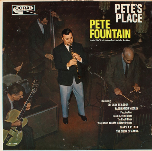 Pete Fountain - Pete's Place (LP, Album, Mono)