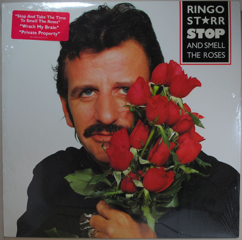 Ringo Starr - Stop And Smell The Roses (LP, Album, RE)