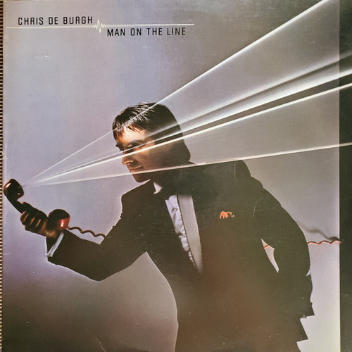 Chris De Burgh - Man On The Line (LP, Album, ℰMW)