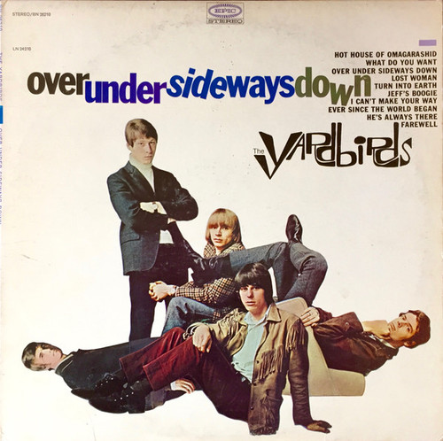 The Yardbirds - Over Under Sideways Down (LP, Album, San)