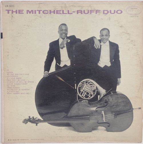 The Mitchell-Ruff Duo - The Mitchell-Ruff Duo (LP, Album)