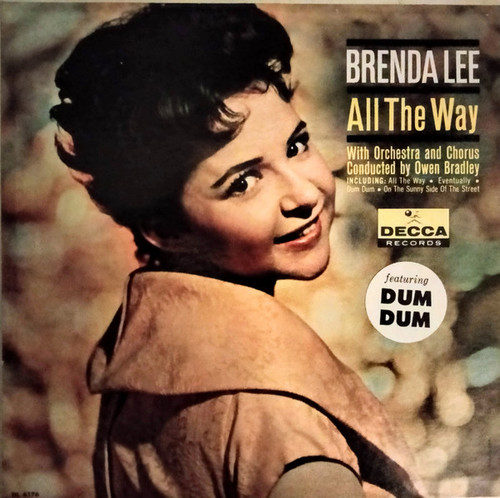Brenda Lee - All The Way (LP, Album, Mono)