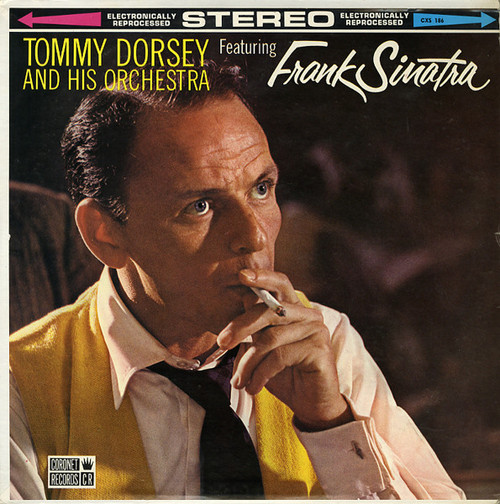 Tommy Dorsey And His Orchestra, Frank Sinatra - Tommy Dorsey And His Orchestra Featuring Frank Sinatra (LP, Album, Comp, RM, Red)