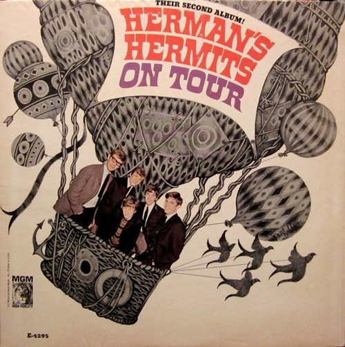 Herman's Hermits - Their Second Album! Herman's Hermits On Tour (LP, Album, Mono)
