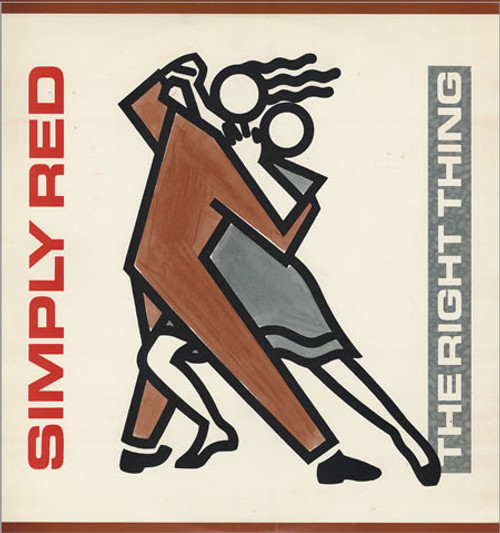 Simply Red - The Right Thing (12", Promo)