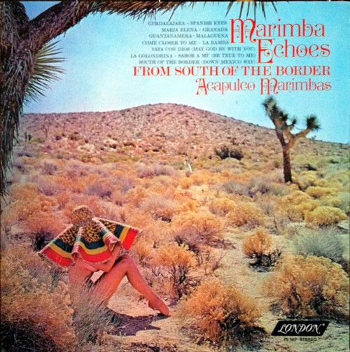 Acapulco Marimbas - Marimba Echoes From South Of The Border (LP)