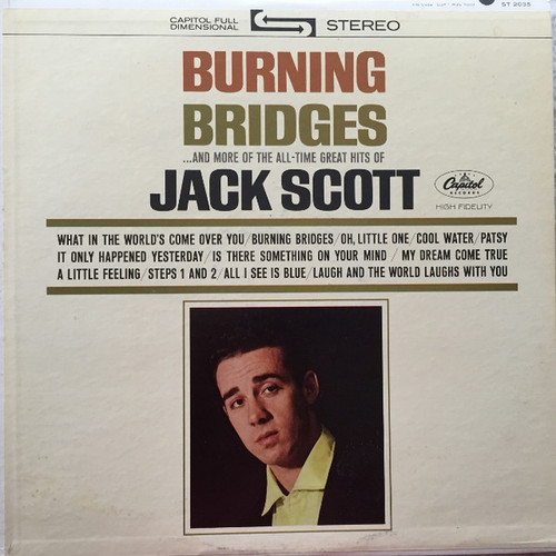 Jack Scott - Burning Bridges (LP, Album)