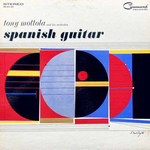 Tony Mottola And His Orchestra - Spanish Guitar - Command, Command - RS 841 SD, RS 841-S.D. - LP, Gat 841432905