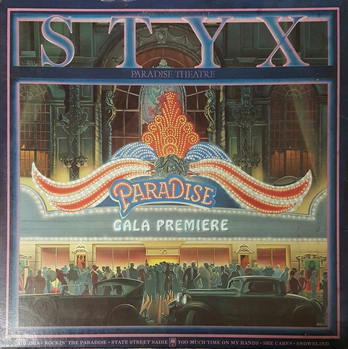 Styx - Paradise Theatre (LP, Album, Etch, Ter)