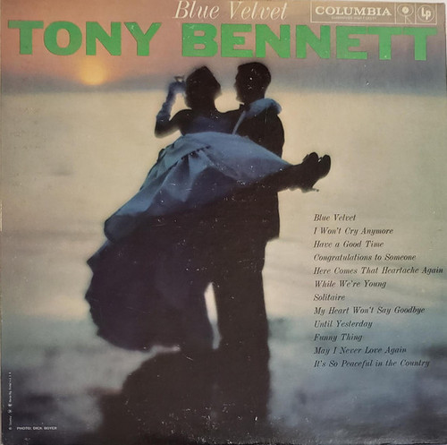 Tony Bennett - Blue Velvet (LP, Album)