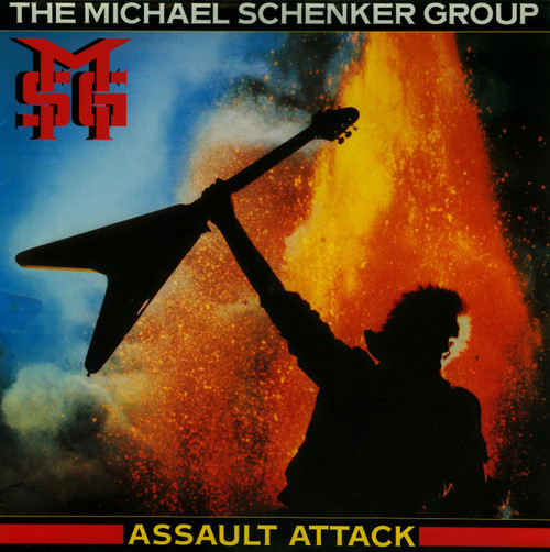 The Michael Schenker Group - Assault Attack (LP, Album, RE)