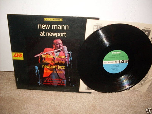 Herbie Mann - New Mann At Newport (LP, Album)