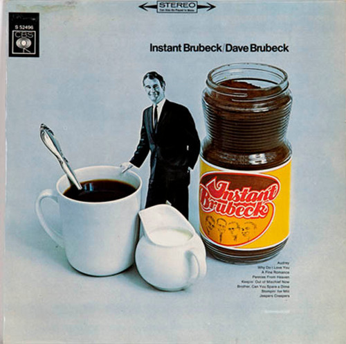 Dave Brubeck - Instant Brubeck - CBS - S 52496 - LP, Album, RE 842138119