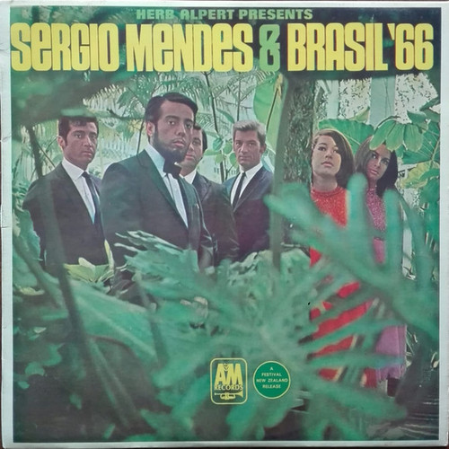 Sergio Mendes & Brasil '66* - Herb Alpert Presents Sérgio Mendes & Brasil '66 (LP, Album, Mono)