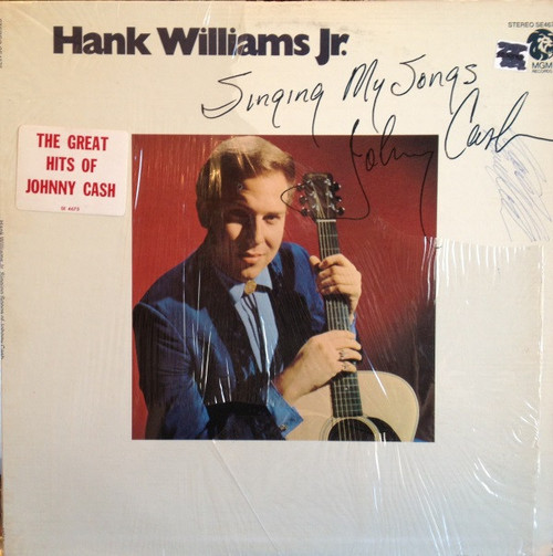 Hank Williams Jr. - Singing My Songs (Johnny Cash) - MGM Records - SE4675 - LP 844741332