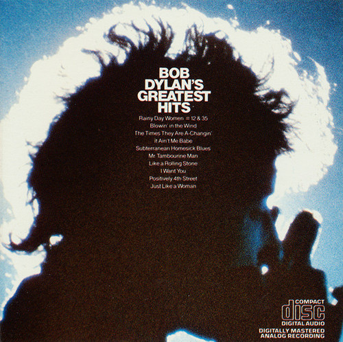 Bob Dylan - Bob Dylan's Greatest Hits (CD, Comp, RE)