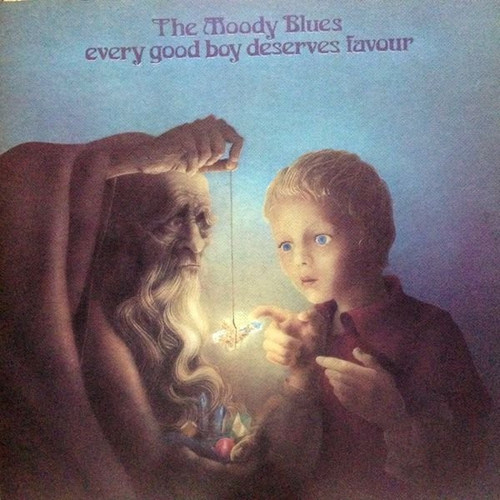 The Moody Blues - Every Good Boy Deserves Favour - Threshold (5) - THS 5 - LP, Album, BW  847910358