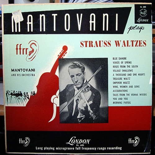 Strauss* / Mantovani And His Orchestra - Strauss Waltzes (LP, Album)