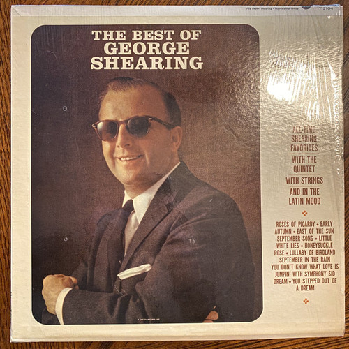 George Shearing - The Best Of George Shearing (LP, Comp, Mono)