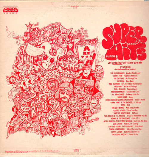 Various - Super Stars - Super Hits (LP, Comp, Club, Gol)