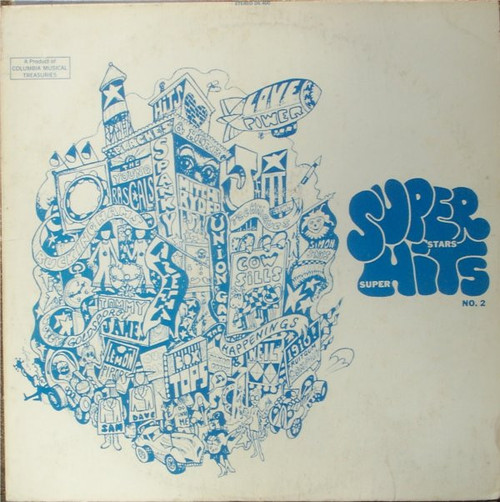 Various - Superstars / Superhits - No. 2 (LP, Comp, Club)