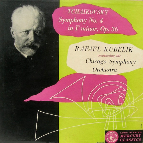 Pyotr Ilyich Tchaikovsky, The Chicago Symphony Orchestra - Symphony No. 4 In F Minor, Op. 36 - Mercury - MG 50003 - LP 851911748