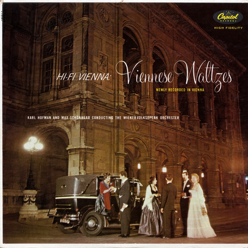 Wiener Volksopernorchester - Hi-Fi Vienna: Viennese Waltzes - Capitol Records, Capitol Records - T10051, T-10051 - LP, Album 851915458