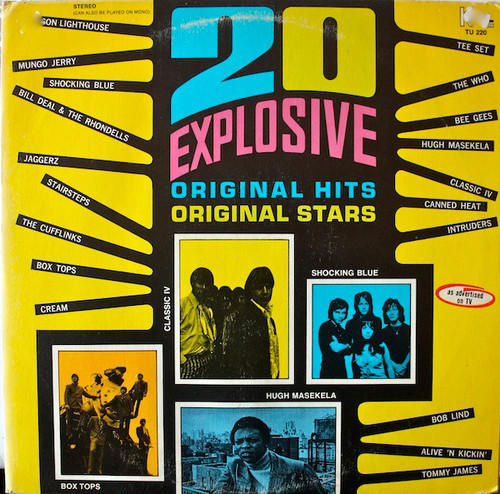 Various - 20 Explosive Hits - K-Tel International - TU 220 - LP, Comp 851943194