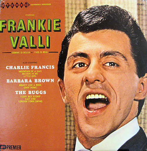 Frankie Valli, Charlie Francis (4), Barbara Brown (3), The Buggs - Starring Frankie Valli / Also Starring... (LP, Comp)